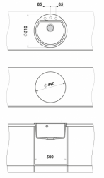 Rundspüle 51 cm MADARA