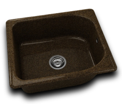 RETRO Küchenspüle 60x51cm SANDSTONE